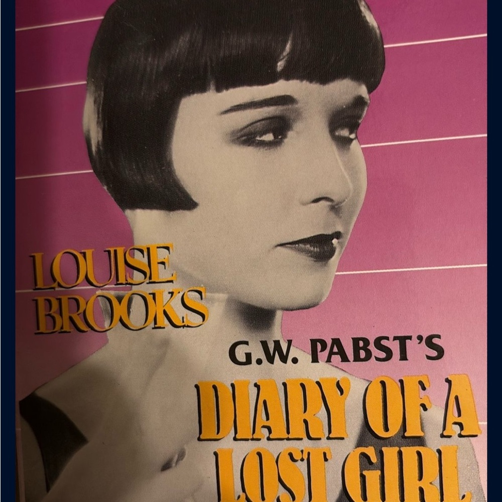 1929 Diary Of A LOST GIRL. Video Cassette from 1980s. Filmed In Germany. VHS